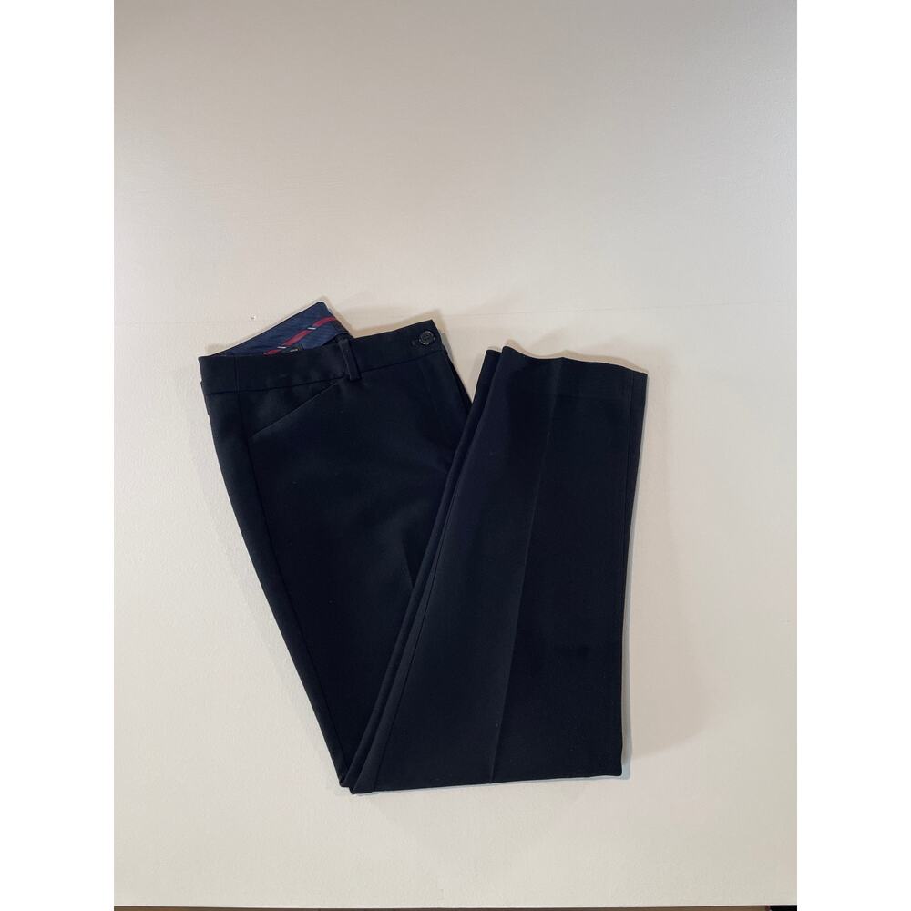 Talbots Size 10 Hampshire Ankle Pants Black